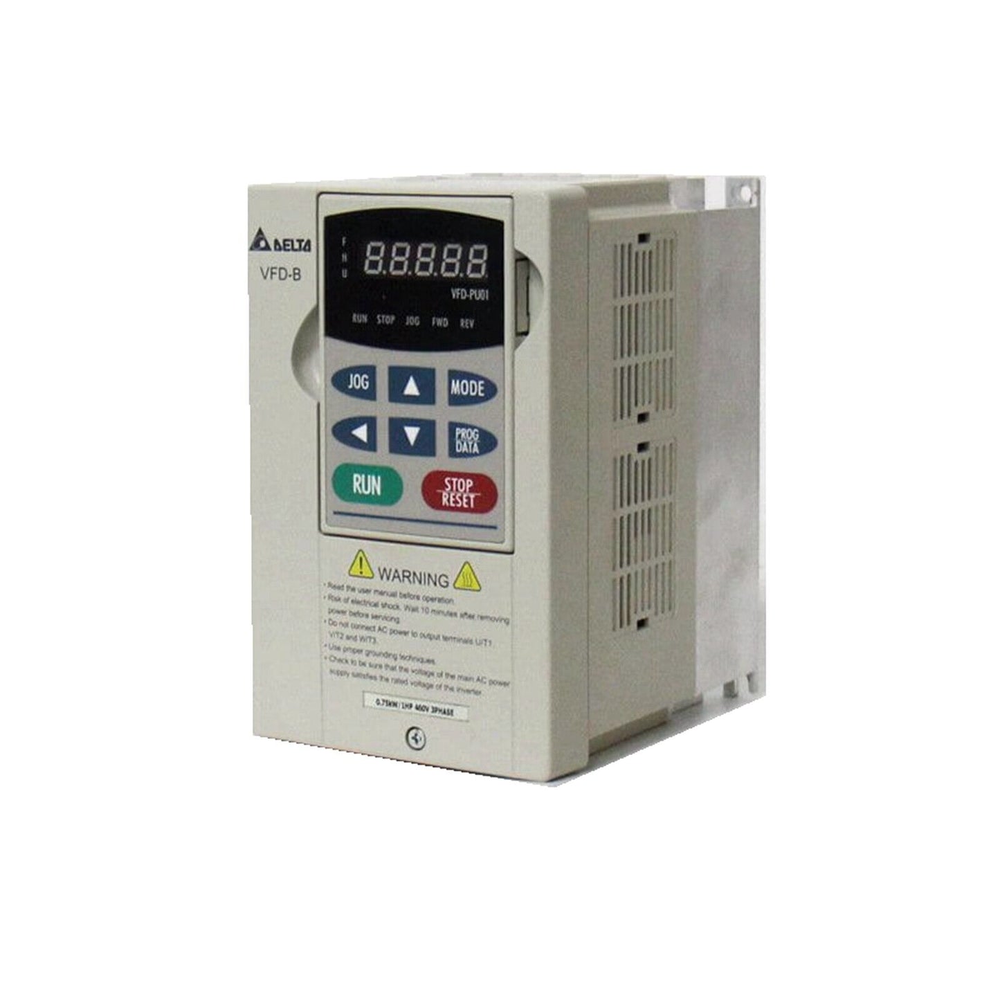 Delta VFD110B43A 15Hp 3 Phase 460V Input Sensorless AC Motor Drive - DELTA