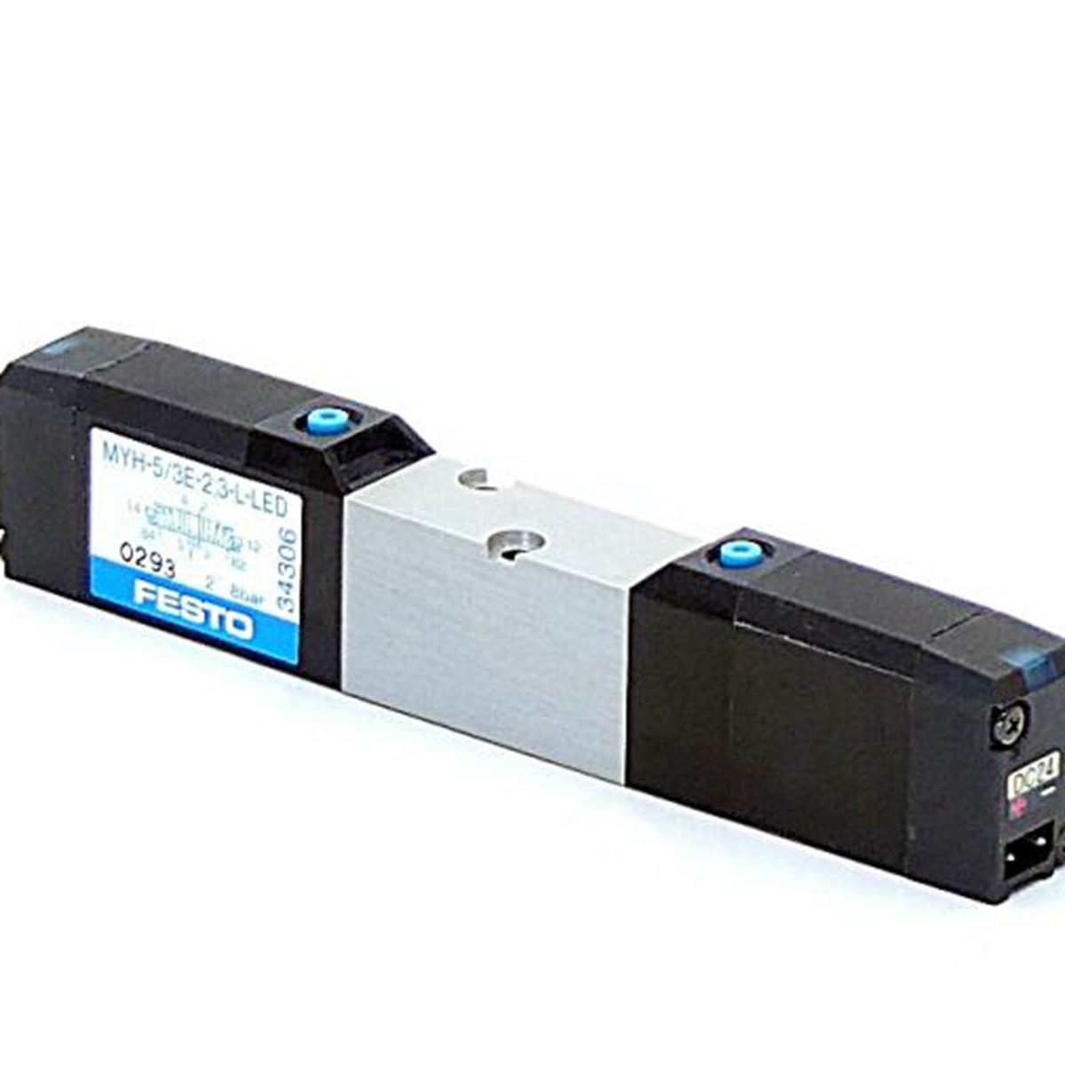 FESTO MYH-5/3E-2,3-L-LED 34306 Solenoid Valve - FESTO