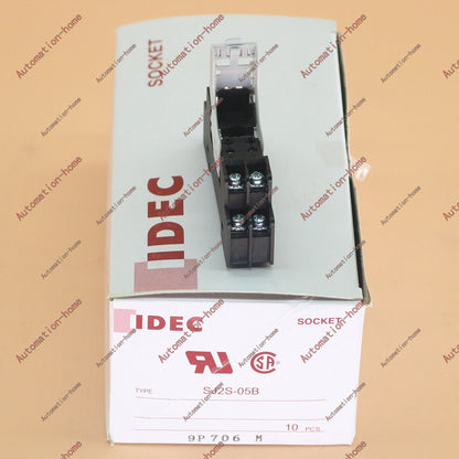 10pc IDEC SJ2S-05B Relay Socket in Box - IDEC