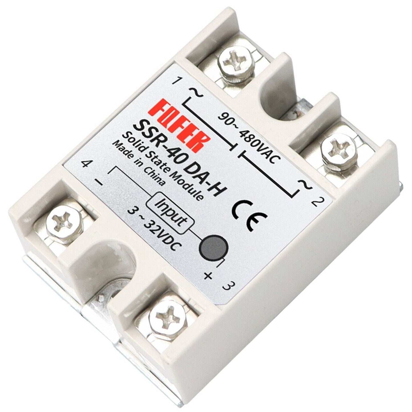 SSR-40DA-H 40A 3-32V DC 90-480V AC - FOOTEK