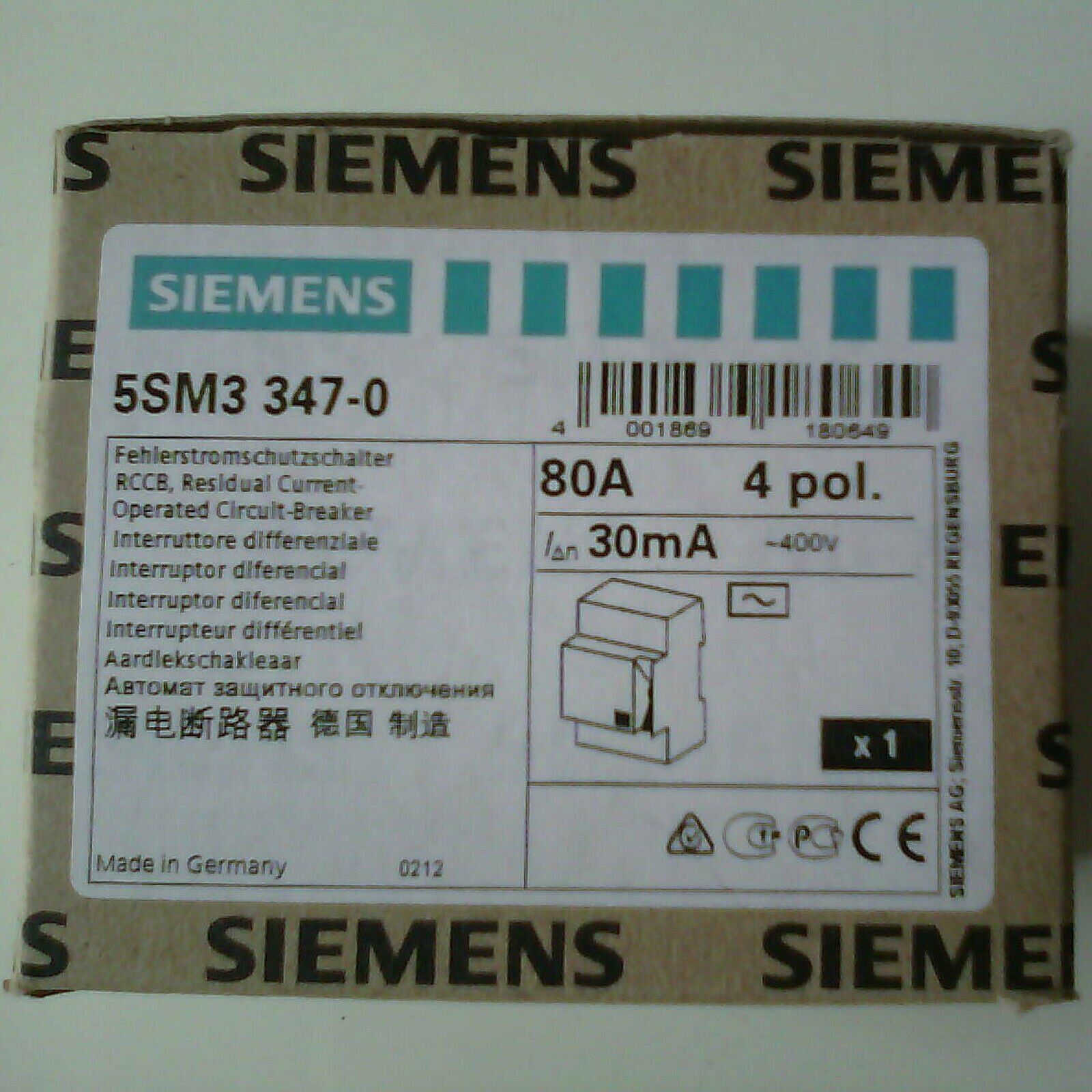 new 1PC   SIEMENS 5SM3347-0 Quality assurance fast delivery