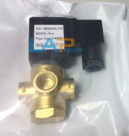 1Pcs 88291010-174 Solenoid Valve for Sullair Air Compressor - SULLAIR