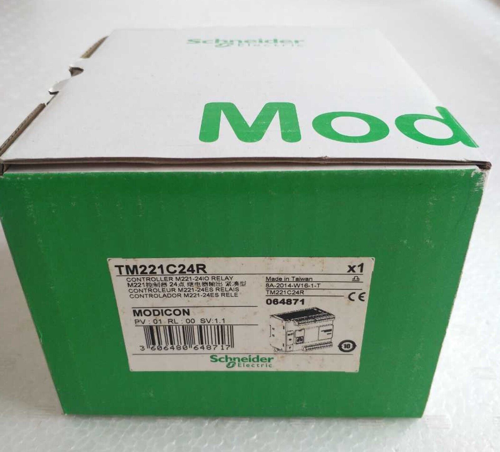 SCHNEIDER TM221C24R programmable controller - SCHNEIDER