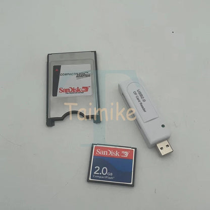 128MB/256/512/1G/2G CNC CF Compact Flash card+CF-PCMCIA Adapter+SSK reader FANUC