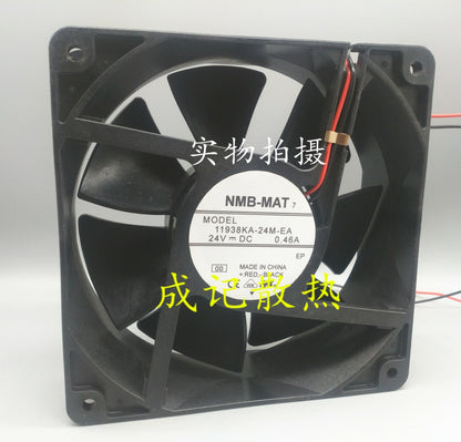 1pcs NMB 11938KA-24M-EA-E00 24V 0.46A 119*119*38mm cooling fan
