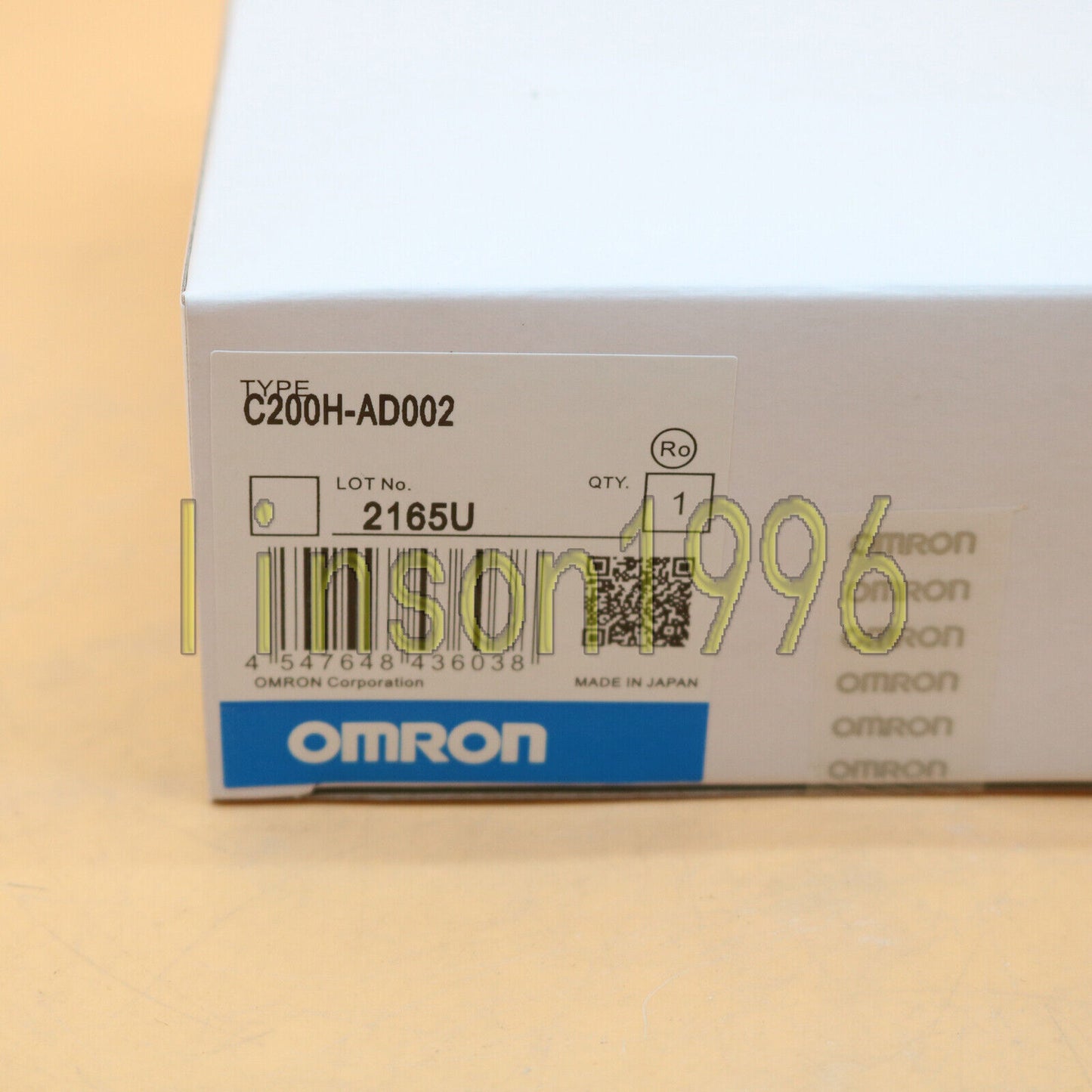 Omron C200H-AD002 PLC System in Box - OMRON