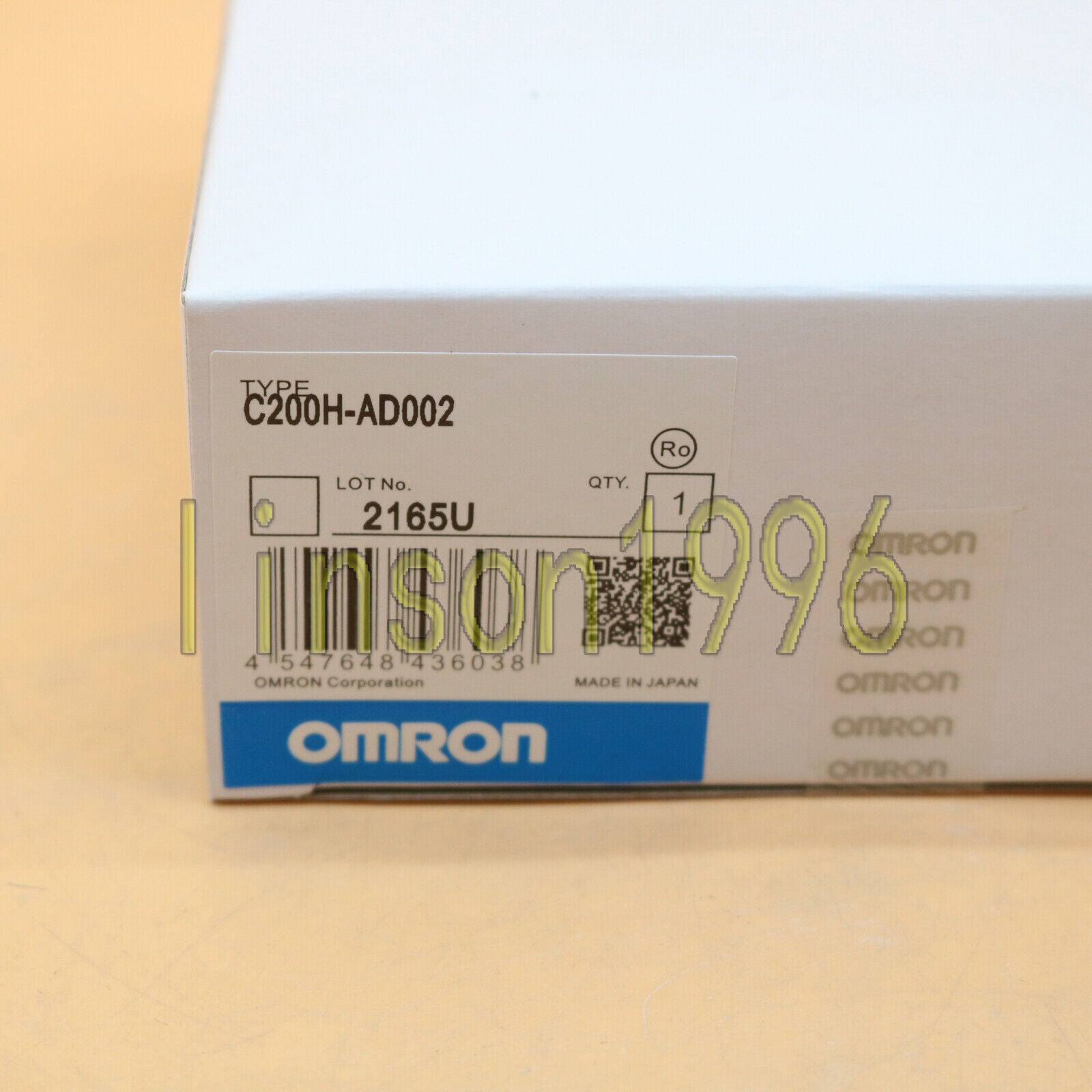 Omron C200H-AD002 PLC System in Box - OMRON
