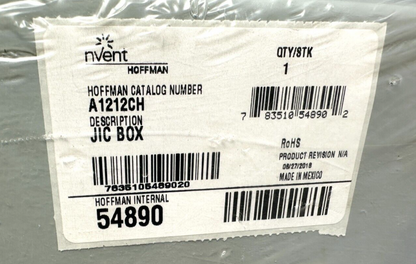 new Hoffman A1212CH Junction Box - HOFFMAN