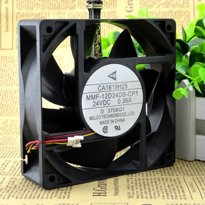 MITSUBISHI CA1619H25 MMF-12D24DS-CP1 Fan 24V 0.36A 120 * 120 * 38mm 3-wire