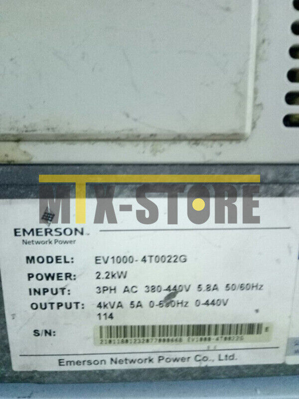 new 1pcs ONES EMERSON EV1000-4T0022G - EMERSON