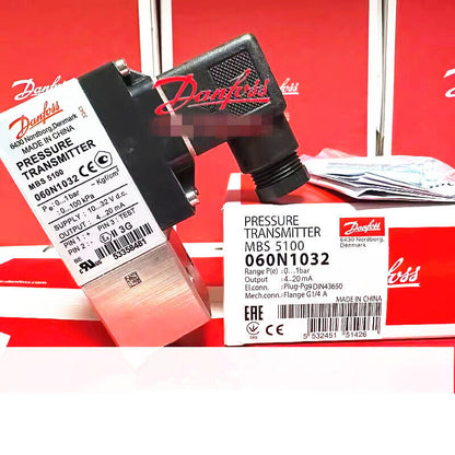 new 1pcs Danfoss MBS5100 060N1032 0-1bar Pressure Transmitter Sensor - DANFOSS