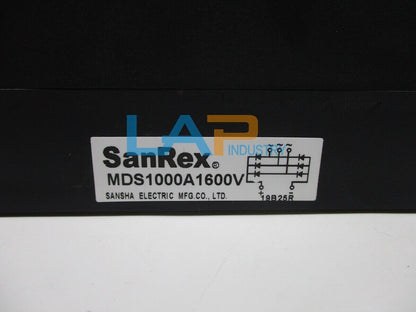 SanRex 3-phase Rectifier Bridge Module MDS1000A1600V - SANREX