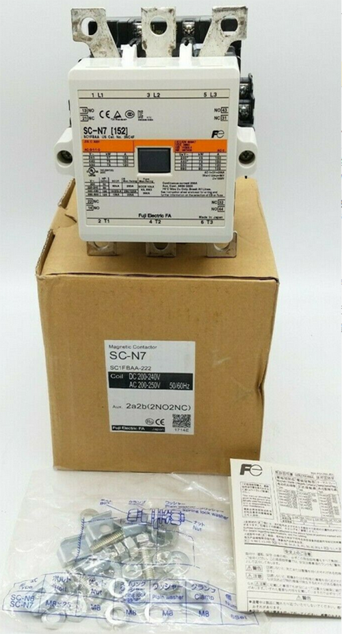 new 1pc Fuji Electric SC-N7 SC1FBAA-222 Magnetic Contactor - FUJI ELECTRIC