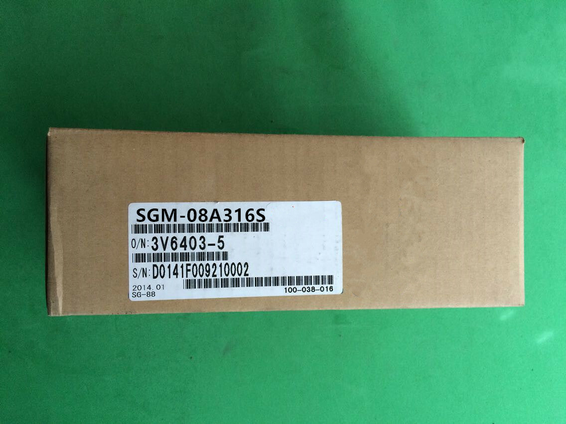 1PC YASKAWA AC SERVO MOTOR SGM-08A316S
