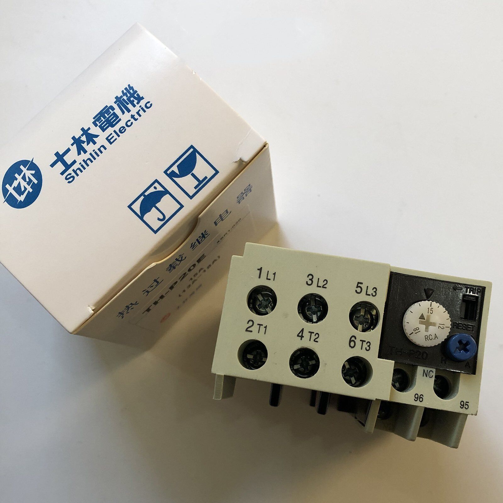 new 1PC  For Shihlin TH-P20E TH P20E 15A (12A-18A) Thermal Overload Relay#QW Shihlin