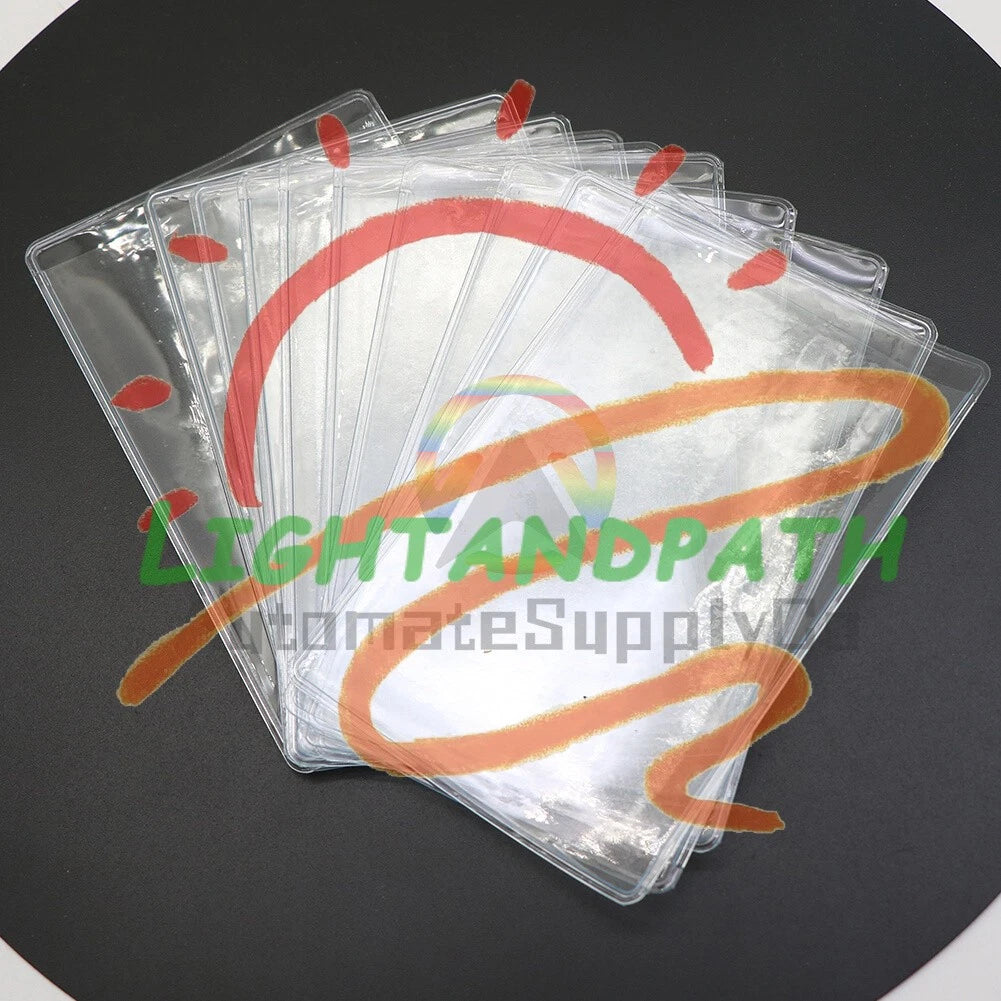 Soft Clear Plastic Card Sleeves Protectors for ID Cards 10PCS