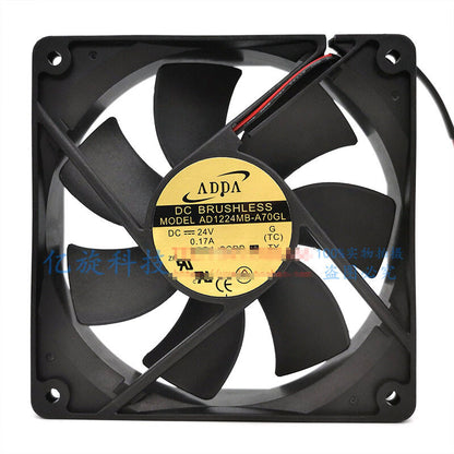 ADDA AD1224MB-A70GL 12025 24V0.17A 12CM inverter cooling fan