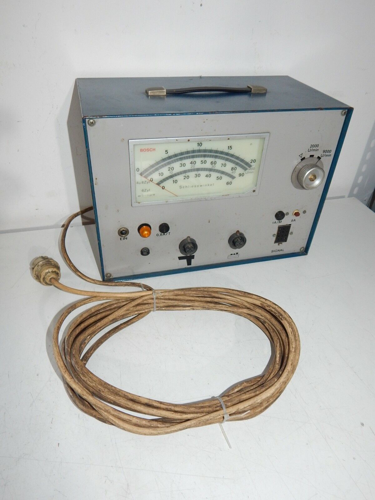 BOSCH Dwell Angle Measuring Device Motor Tester EFAW - Used - BOSCH