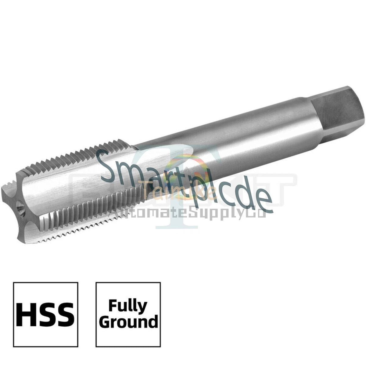1 1/4"-16 UN Thread Tap Right Hand, HSS 1-1/4 x 16 UN Straight Fluted Tap