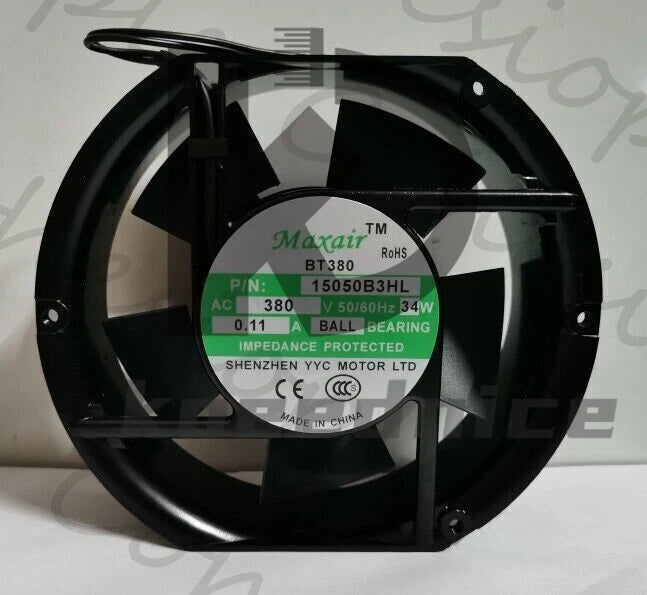 1pcs Maxair BT380 15050B3HL 380V 34W ball bearing cooling fan