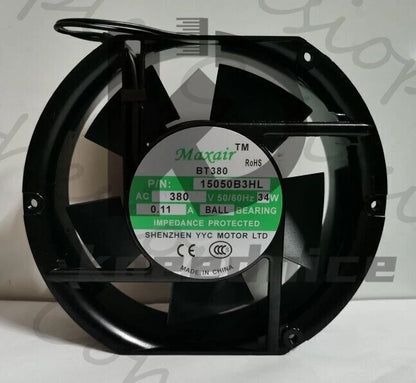 1pcs Maxair BT380 15050B3HL 380V 34W ball bearing cooling fan