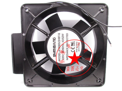 new A18065V2HBT-S SYM BANG 220V 43/52W high-end axial fan