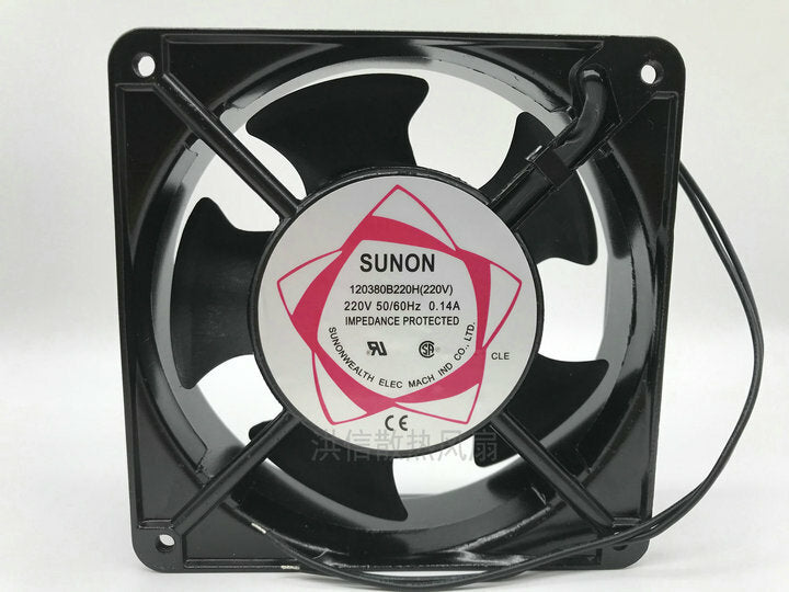 SUNON 12038B220H (220V) 220V 0.14A 12cm cabinet AC cooling fan