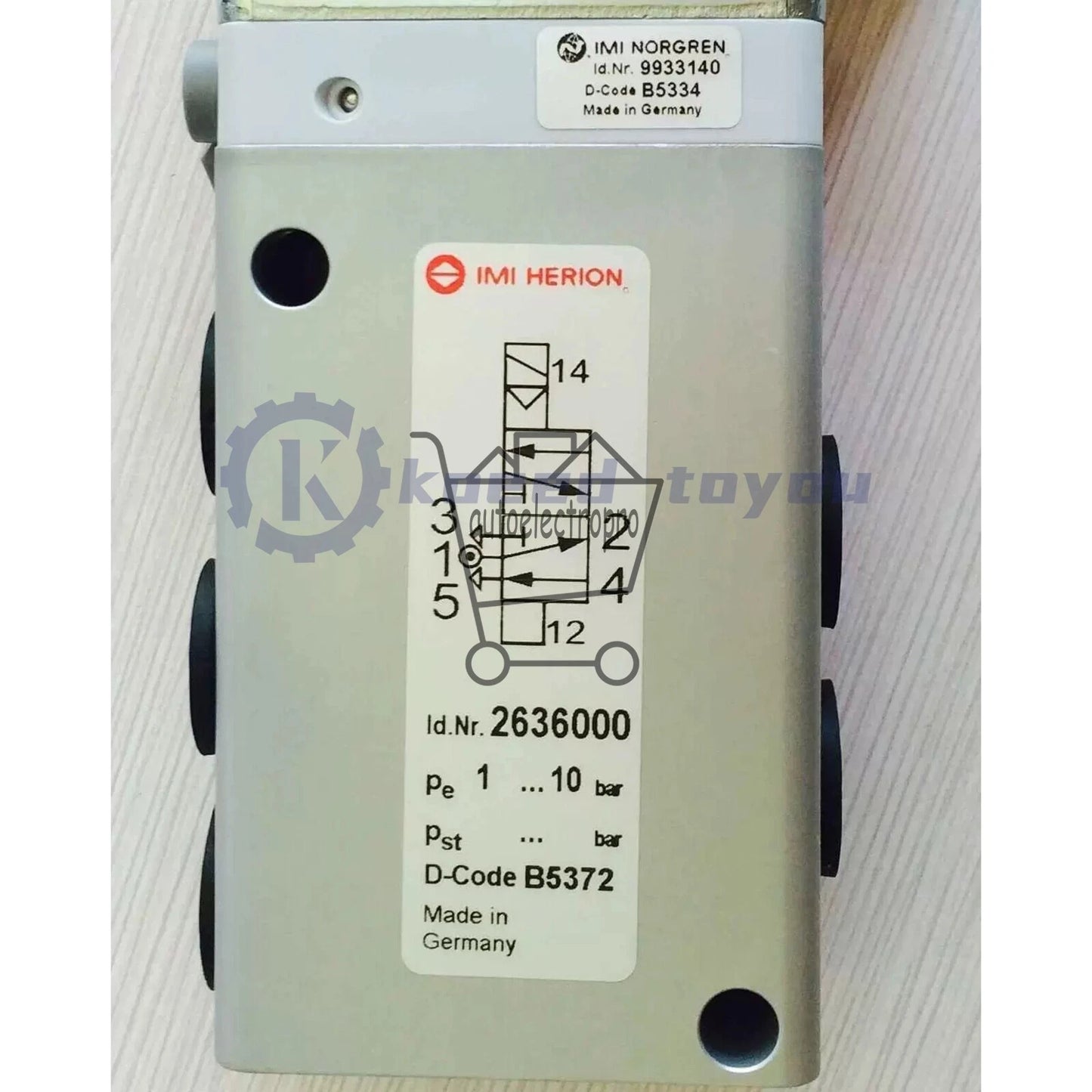 1PCS NORGREN 2636000 Solenoid Valve 24V