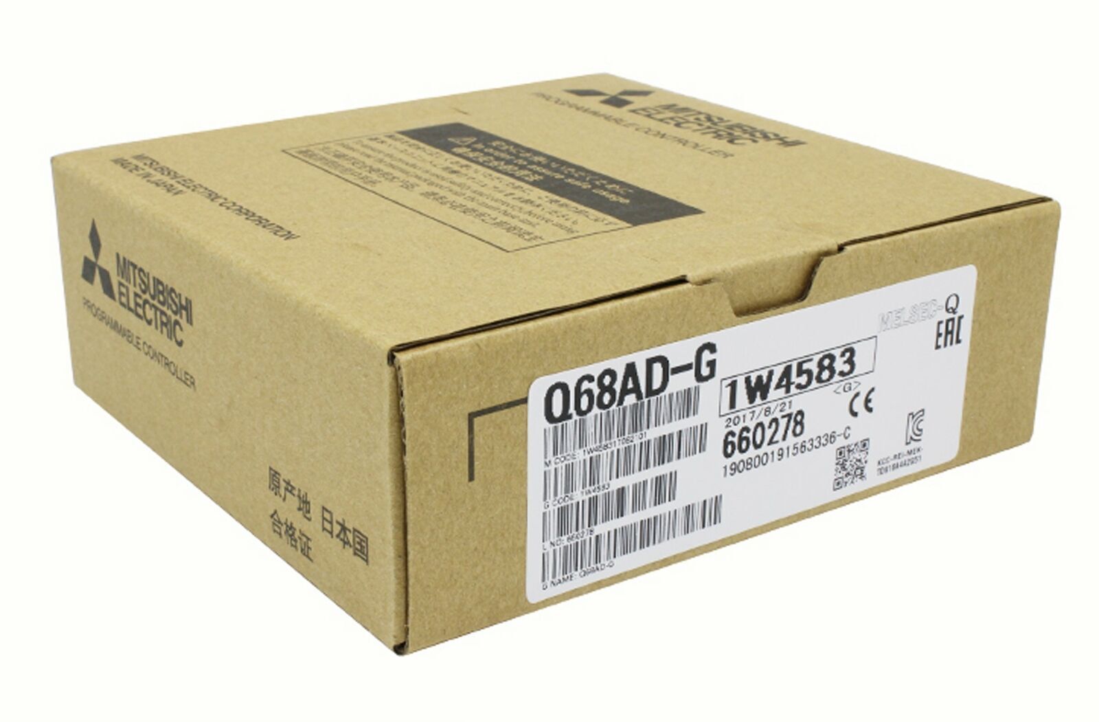 Mitsubishi ANALOG INPUT MODULE Q68AD - MITSUBISHI