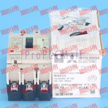 new 1PC IN BOX Mitsubishi Circuit Breaker NV63-CV 3P 15A 100-440V FAST SHIP#XR~