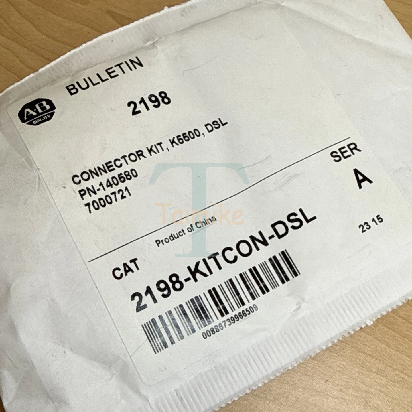 ! Allen Bradley AB 2198-KITCON-DSL Connector Kit K5500 DSL PN 140580