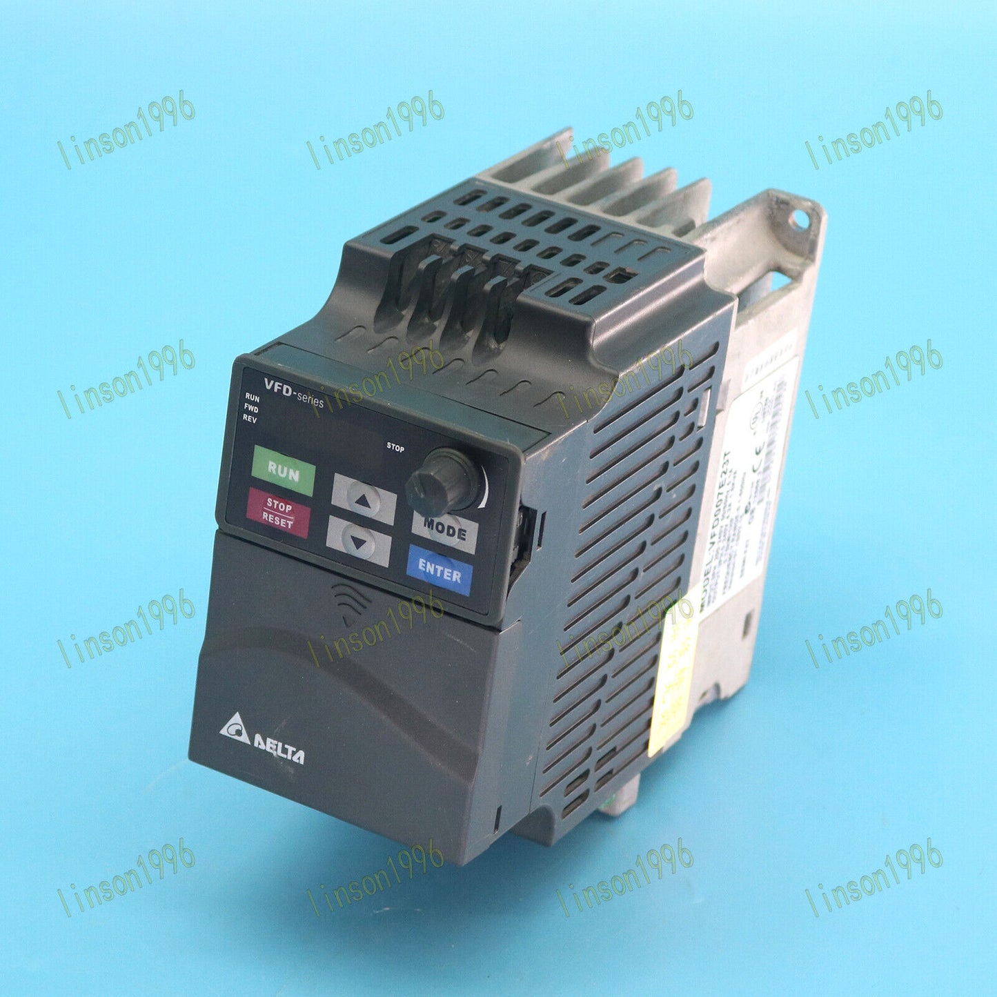 Used 1PC Delta VFD007E23T 220V 0.75KW Inverter for Sale - DELTA