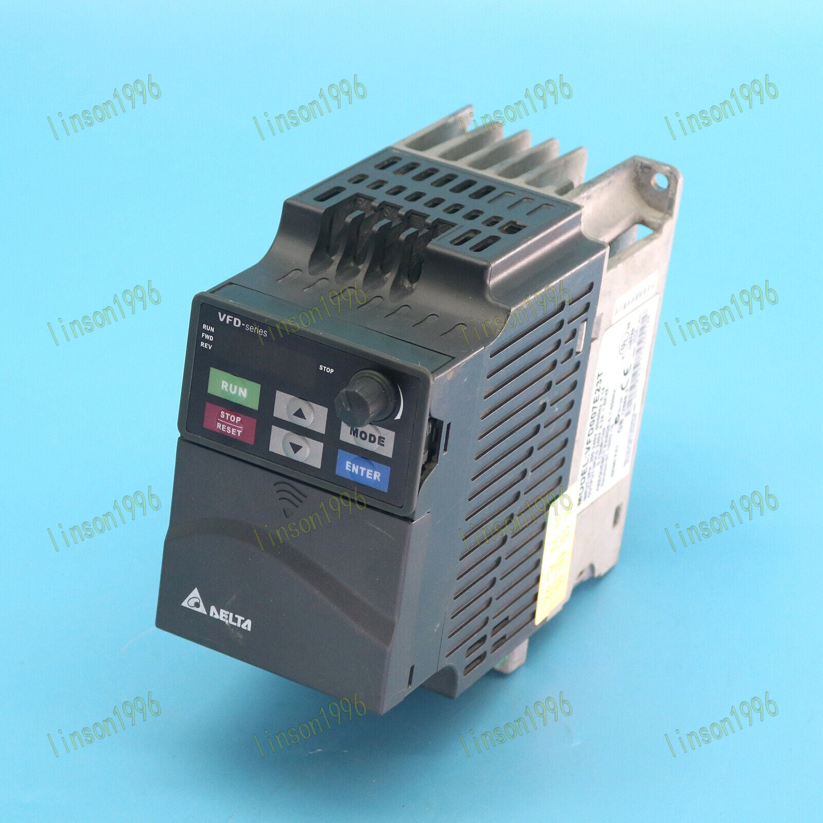Used 1PC Delta VFD007E23T 220V 0.75KW Inverter for Sale - DELTA
