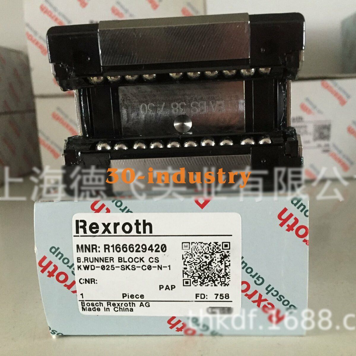 1Pcs New For Rexroth linear guide block R166629420 Rexroth