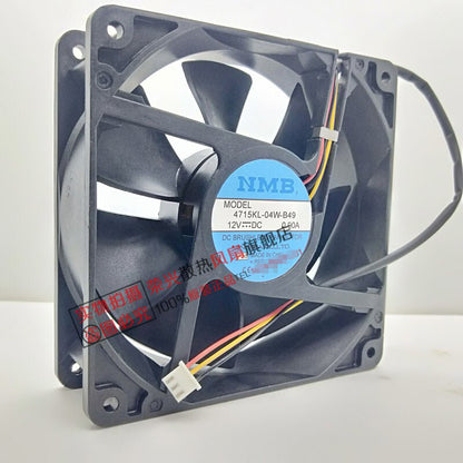 NMB 4715KL-04W-B49 12038 12V 0.90A Ball Cooling Fan