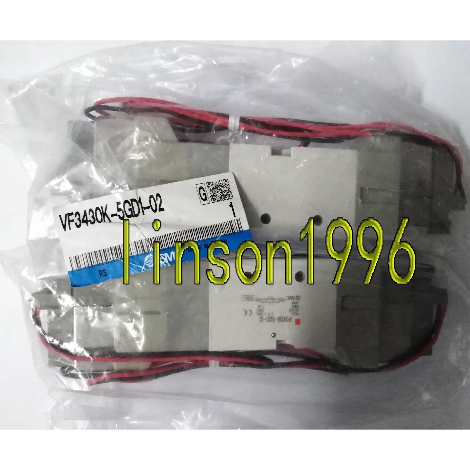 New ONE SMC Solenoid Valve Model VF3430K-5GD1-02 - SMC