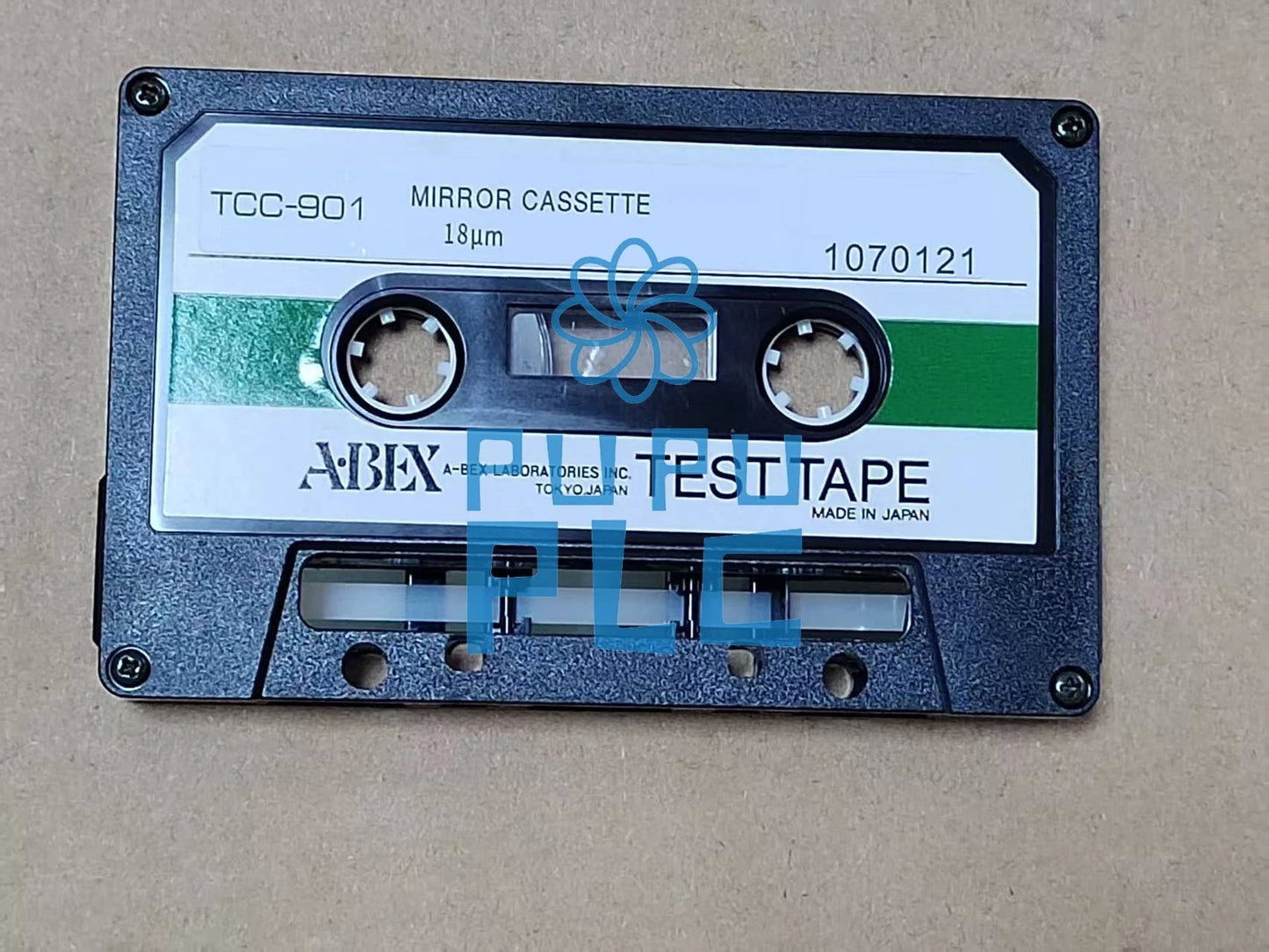 ABEX TCC-901 Mirror CASSETTE 18um TEST TAPE ~