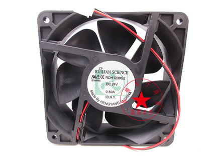 RUILIAN RDH1238S2 24V 0.60A 12CM 12038 inverter fan