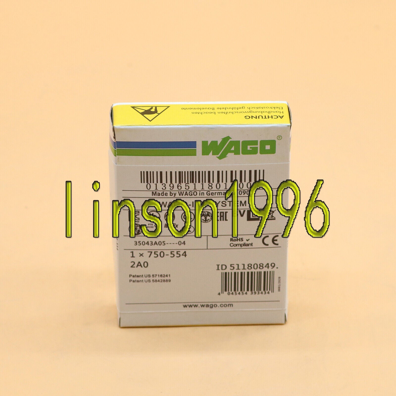 new 1pc   WAGO Module 750-554 In Box Fast WAGO