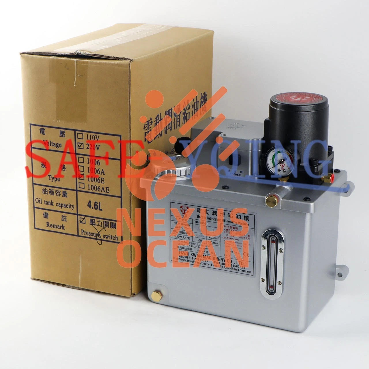 1PC Tswu Kwan TK-1006 4.6L 220V Lubricating oil feeder