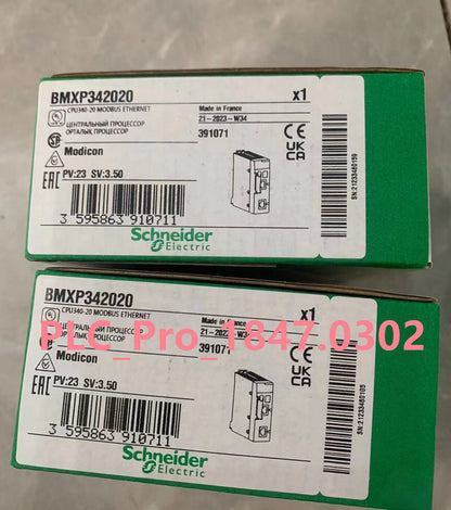 new Schneider Modicon M340 Analog PLC Expansion Module Processor