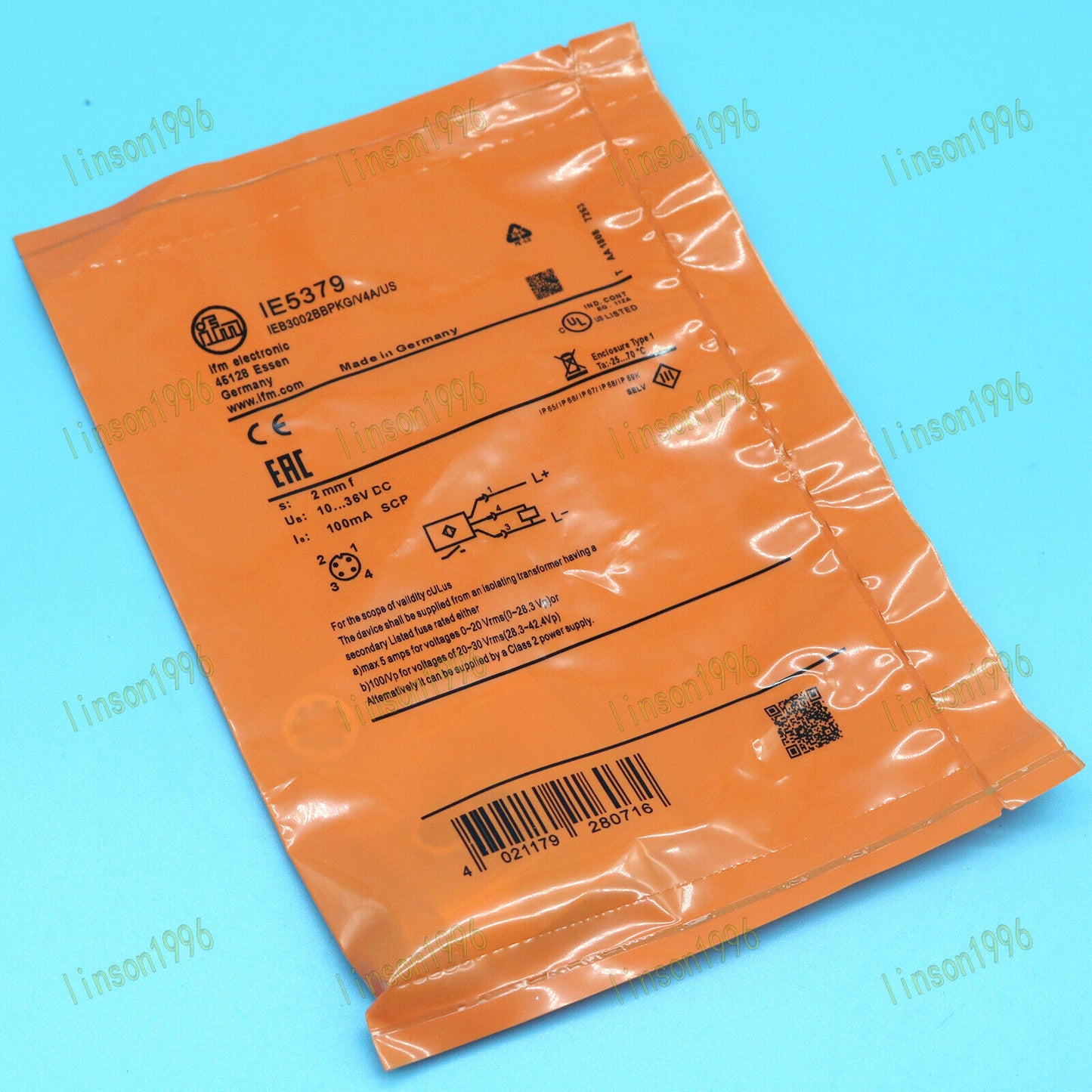 New 1PCS IFM IE5379 Proximity Switch Spot Stock - IFM
