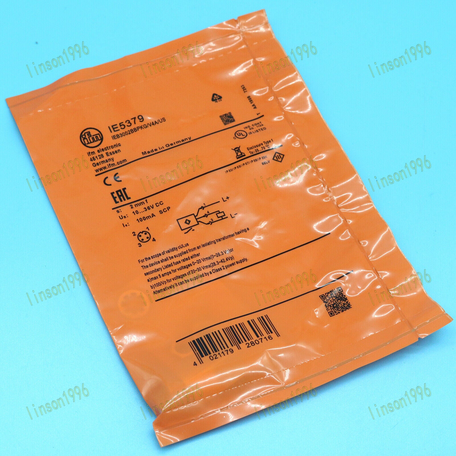 New 1PCS IFM IE5379 Proximity Switch Spot Stock - IFM