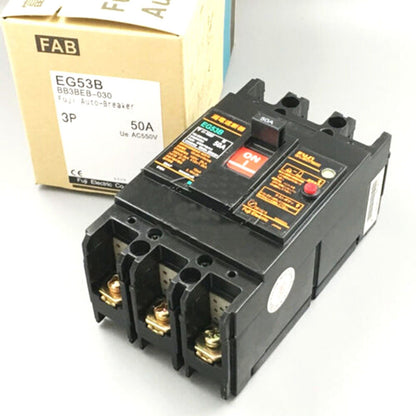 Fuji EG53B 3P 50A Circuit Breaker - FUJI