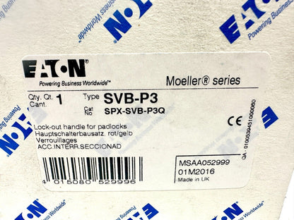 new Eaton SVB-P3 Disconnect Switch - EATON