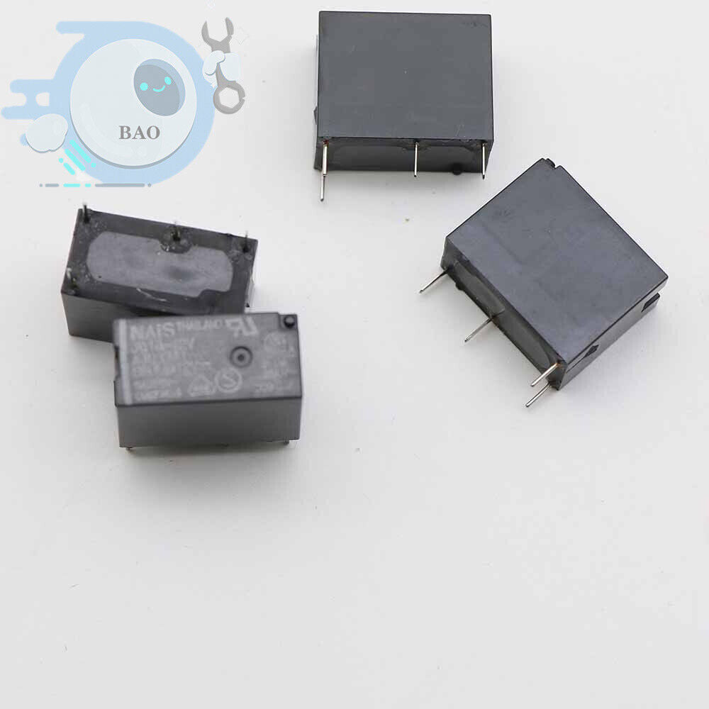 new 10PCS NAIS JQ1a-12V AJQ3341 12VDC General Purpose Relay 5A 4 Pins