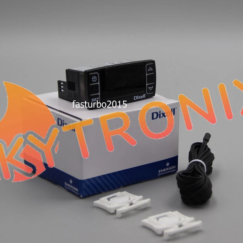 BLACK Dixell XR02CX-5R0C1 Temperature Thermostat Controller for Freezer W/ Probe