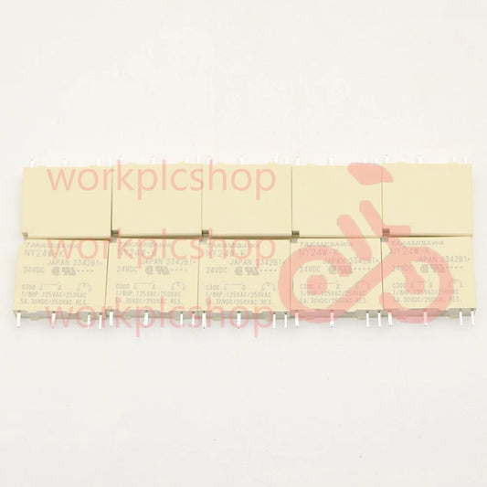 10PCS TAKAMISAWA NY24W-K 24VDC DC24V Power Relay 4Pins 5A #US