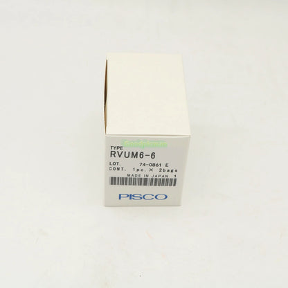 2PCS/Box PISCO RVUM6-6