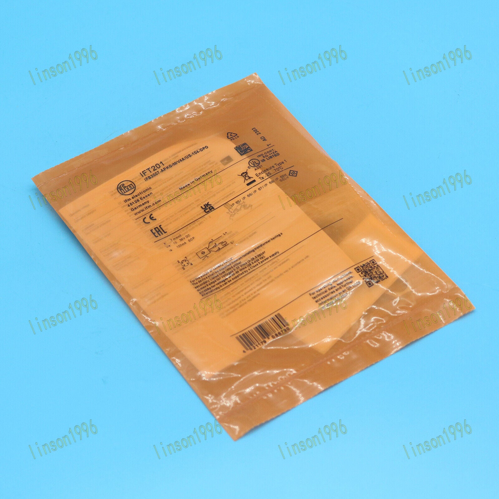 1PC IFM proximity switch IFT201 - IFM